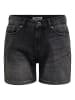 ONLY Jeans-Shorts in Washed Black