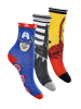 Avengers 6er-Set: Socken Captain America Iron Man Black Panther Strümpfe in Mehrfarbig