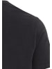 Camel Active Knopfleisten T-Shirt für Herren in schwarz