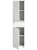ebuy24 Badschrank Solero Weiß 38 x 34 cm