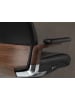 Angel Cerdá Büro-Drehstuhl 4212 in Schwarz / Stahl – (B)74 x (H)70 x (T)118 cm