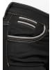 Cipo & Baxx Damen Slim Fit Jeans Stonewashed in Black