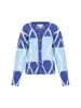 IZIA Women Cardigan in navy light blue