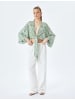 KOTON KIMONOS in Grün Gemustert