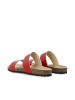 Bianco Pantolette in Red