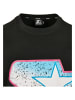 STARTER T-Shirts in blk/pink