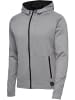 Hummel Hummel Zip Kapuzenpullover Hmlmt Multisport Herren in GREY MELANGE