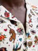 Jack & Jones Hawaii-Hemd in Antique White