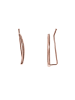 Steel_Art Ohrringe Damen Saphira rose goldfarben in rosegoldfarben