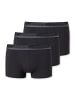 UNCOVER BY SCHIESSER Boxershort 3er Pack in Schwarz