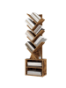 VASAGLE Bücherregal Custos in Braun - (B)38 x (H)123.2 x (T)20.3 cm