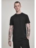 Urban Classics T-Shirt kurzarm in black/white