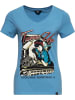 Queen Kerosin Shirt "T Shirt - Tune Up" in Blau