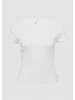 QS T-Shirt in 0100_weiß