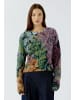 Oui Pullover in lilac yellow