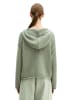Marc O'Polo Strick-Hoodie loose cropped in Fresh Sage