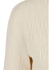 Urban Classics Urban Classics Damen Ladies Rib Knit Wrapped Cardigan in whitesand