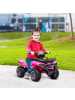 HOMCOM Elektro 6V Kinderquad 1,5-3 Jahre Rosa