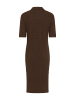 Camel Active Kleid aus Baumwollgemisch in Braun