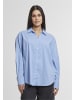 Urban Classics Urban Classics Ladies Oversized Cotton Blouse in powderblue