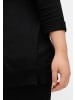 sheego Oversize-Shirt in schwarz