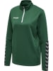 Hummel Halbreißverschluss Jacke Hmlauthentic Damen in EVERGREEN