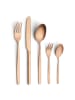 Echtwerk 30 tlg. Set Tafelbesteck "Tavira" in Bronze