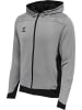 Hummel Reißverschluss Kapuzenpullover Hmllead Herren in GREY MELANGE