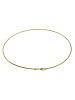 Schmuckador Halsreif Omega in gold