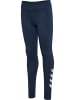 Hummel Hummel Leggings Hmljr Logo Multisport Mädchen in DRESS BLUE MELANGE