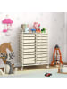 COSTWAY Rollcontainer in Beige