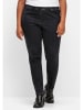 sheego Skinny Thermojeans in black Denim