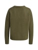 Milano Italy Cardigan mit 1/1 Ärmeln und Knopfleiste in Khaki