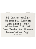 Mr. & Mrs. Panda Aufbewahrungsbox Spruch 85. Geburtstag mit Spruch in Weiß