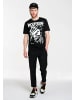 Logoshirt T-Shirt Wolverine in schwarz