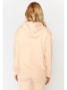 ANGELS  Kapuzensweatshirtjacke Sweatjacke Hoodie Zip in Pastell in orange