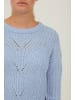 Oxmo Strickpullover OXChiara in Blau