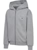 Hummel Reißverschluss Kapuzenpullover Hmljr Loose Kinder in GREY MELANGE