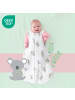 Schlummersack Babyschlafsack, 2.5 TOG in Rosa-Weiß