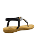 2GO FASHION Zehenstegsandalen in Schwarz