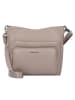 Mandarina Duck Mellow Leather Umhängetasche Leder 30 cm in warm taupe