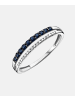 Diamant L'éternel Ring aus 375 Weißgold mit Diamant mit Saphir