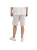 TOM TAILOR Denim Short in beige abbey stone chambray