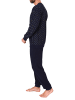 NORMANN Schlafanzug langarm Pyjama print - 74993 in navy