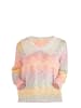 TOOCHE Pullover "Rainbow" in Bunt