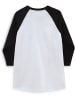 Vans T-Shirt "Classic Vans Raglan" in Weiß