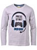 Fashion UK Langarmshirt Gamer in Grau
