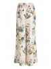 Vera Mont Marlene-Hose mit Blumenprint in Cream/Mint