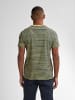 Petrol Industries Gestreiftes T-Shirt Anchorview in Grün