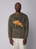 wat? Apparel Sweatshirt True Love in Khaki